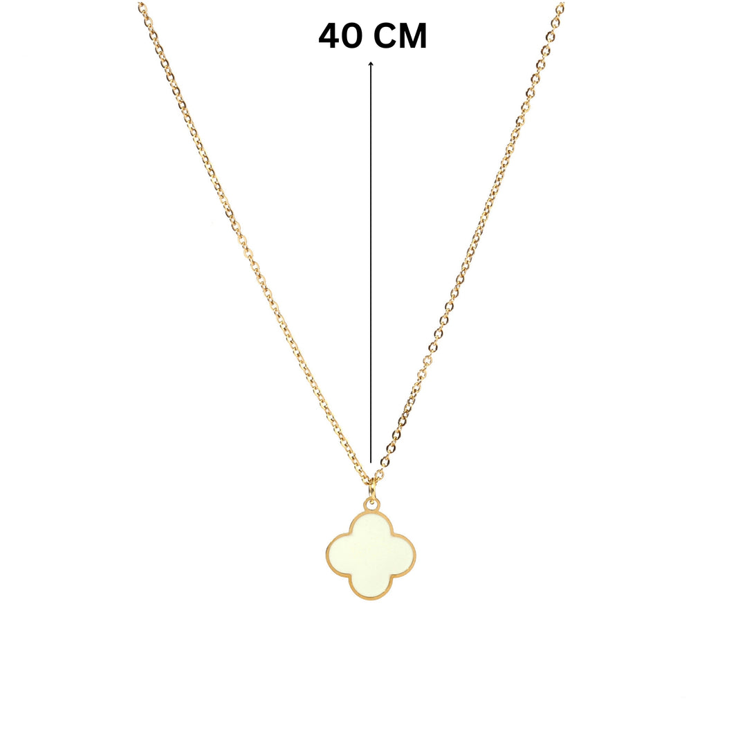 Vanilla Clover Gold Necklace