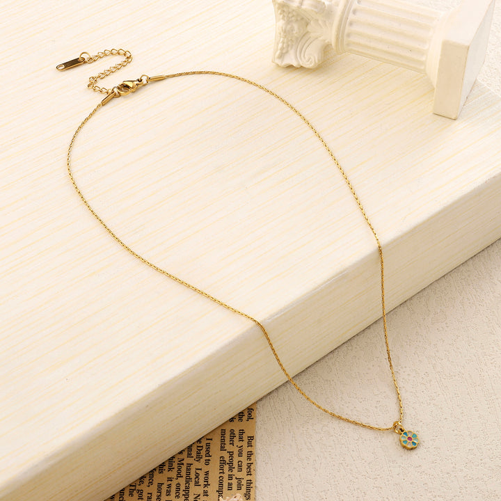 Summer Flower Gold Necklace