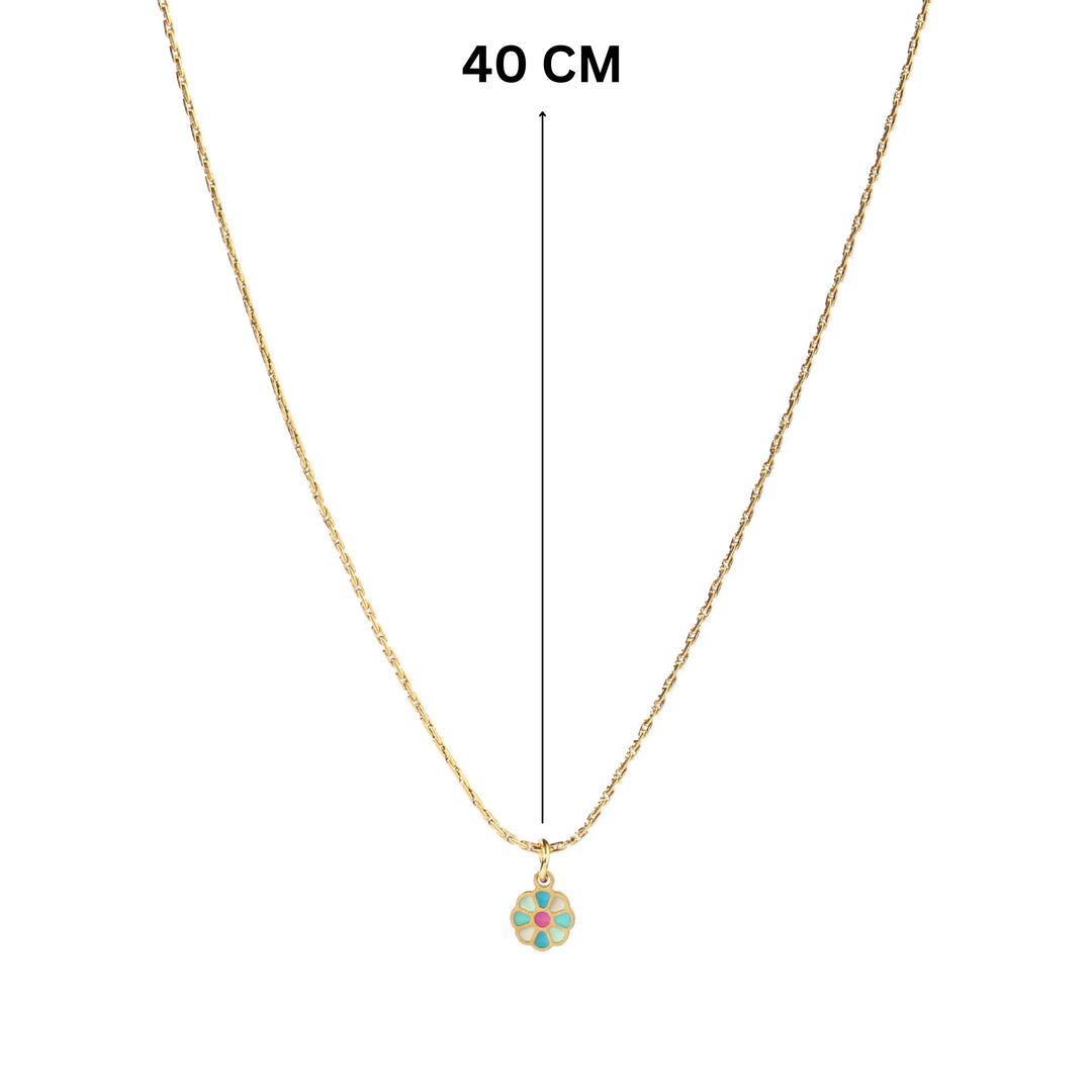 Summer Flower Gold Necklace