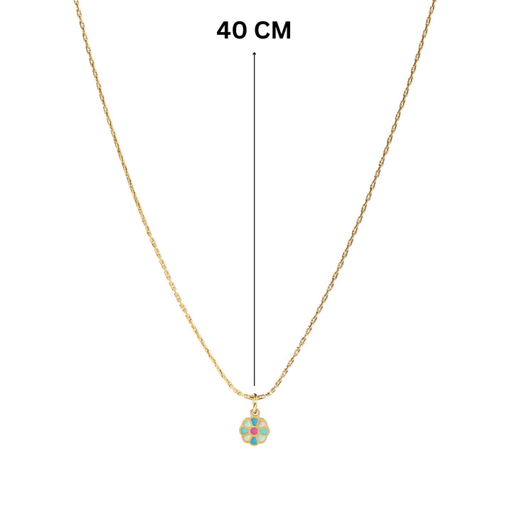 Summer Flower Gold Necklace