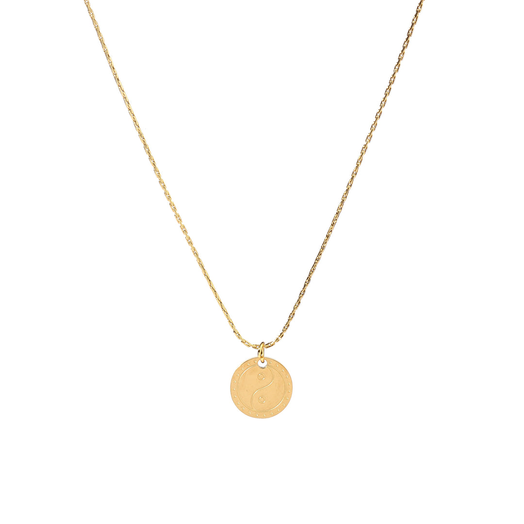 Yang Yin Gold Necklace