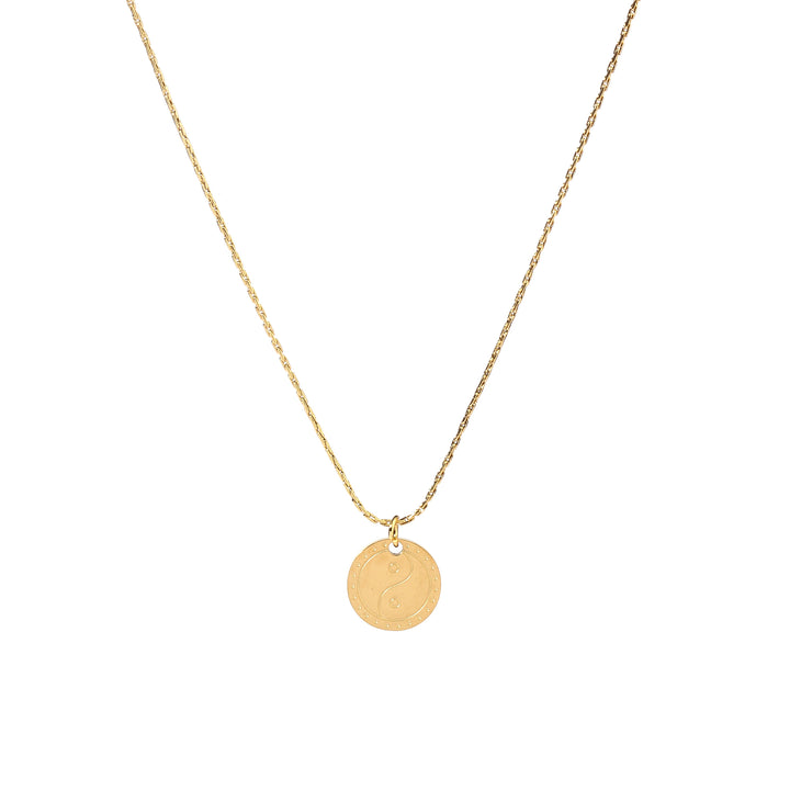 Yang Yin Gold Necklace