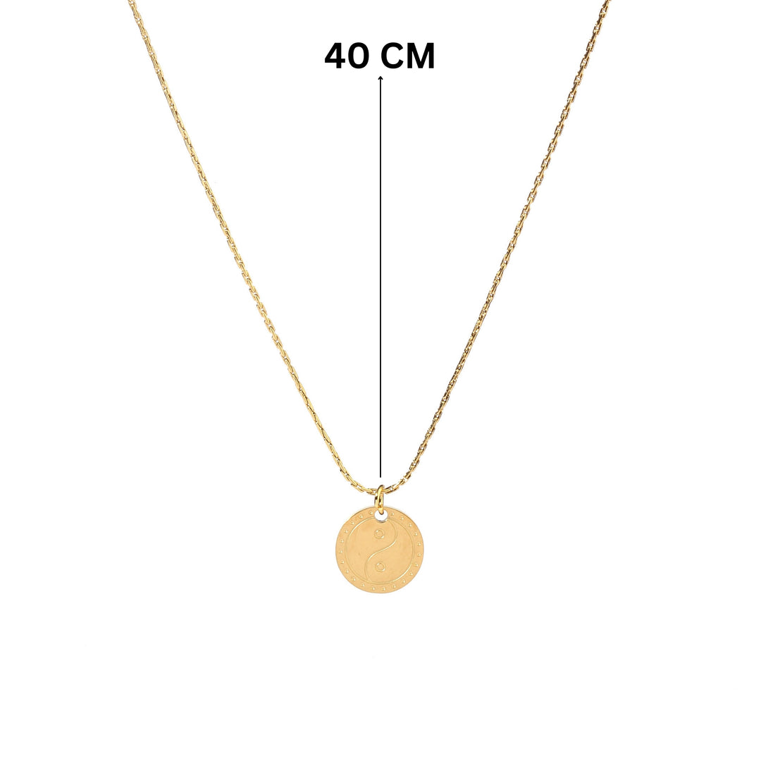 Yang Yin Gold Necklace