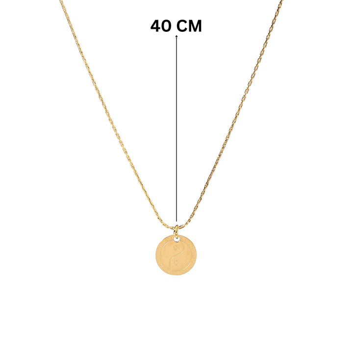 Yang Yin Gold Necklace