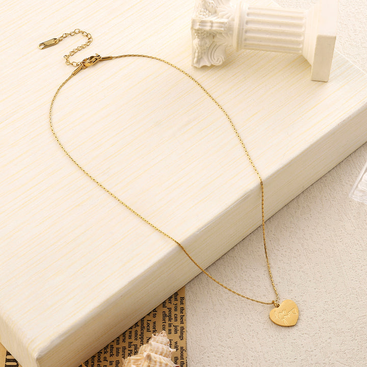 Love You Gold Necklace - Salty Accessories