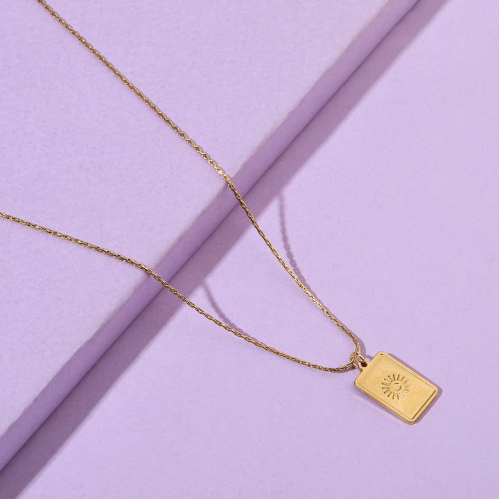 Sunshine Gold Necklace - Salty Accessories