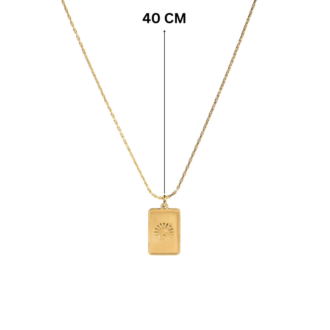 Sunshine Gold Necklace - Salty Accessories