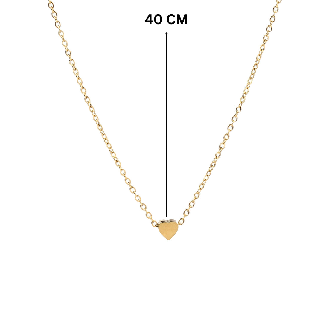 Golden Heart Necklace - Salty Accessories