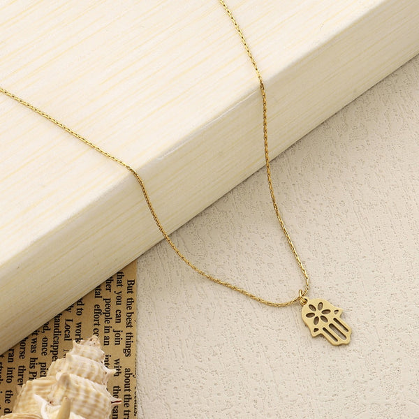 Yearn Peachy Gold Necklace