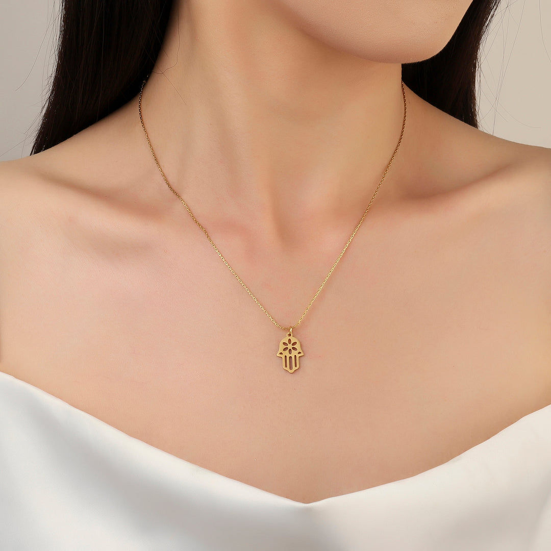 Yearn Peachy Gold Necklace - Salty Accessories