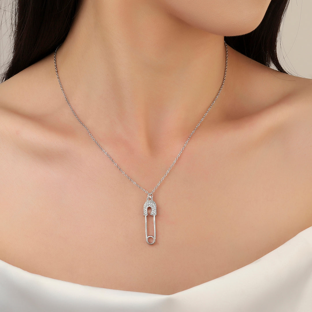 Eowyn Butterfly Silver Necklace