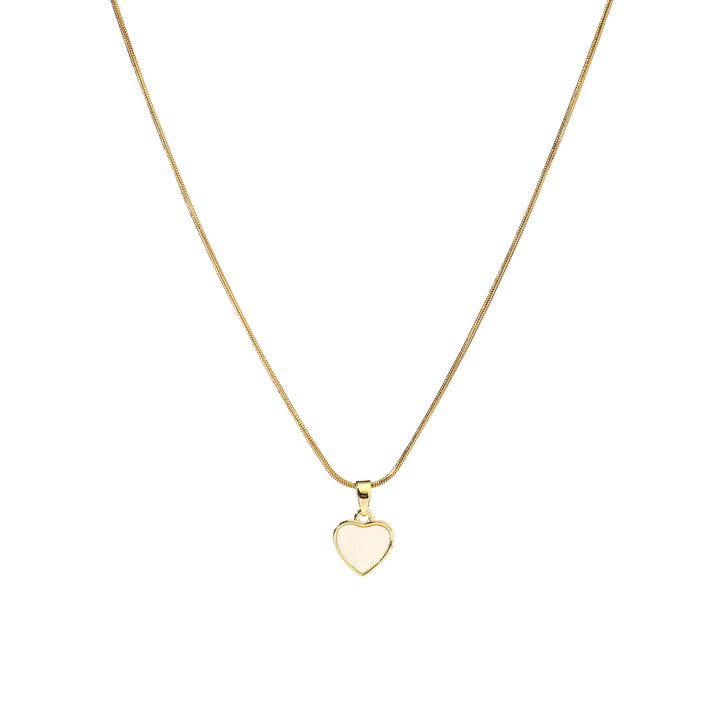 Morgan Heart Gold Necklace