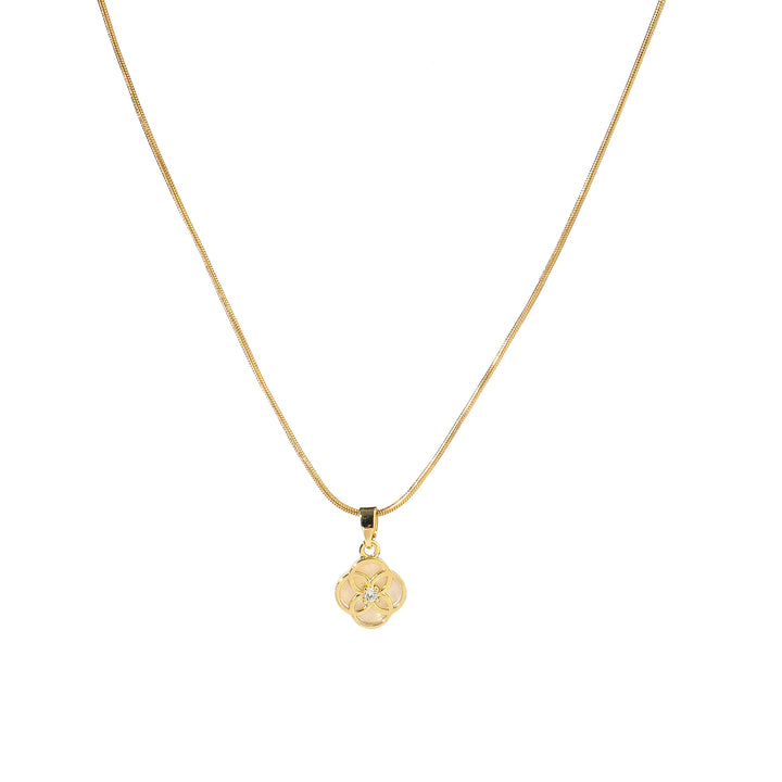 Baby Clover Gold Necklace - Salty Accessories