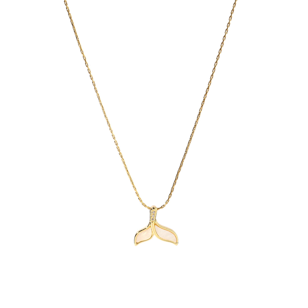 Mermaid Tale Gold Necklace