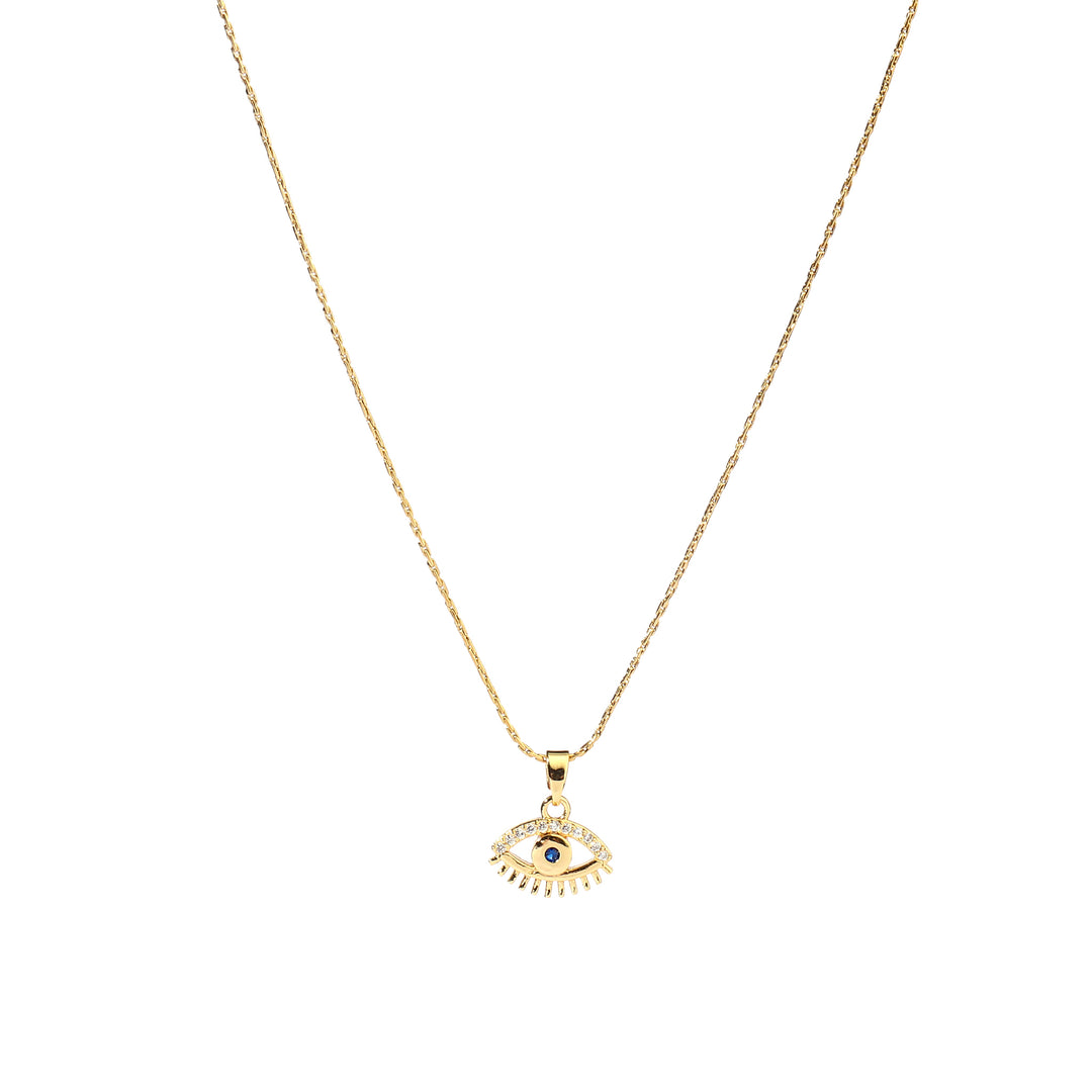 Eye On You Gold Necklace