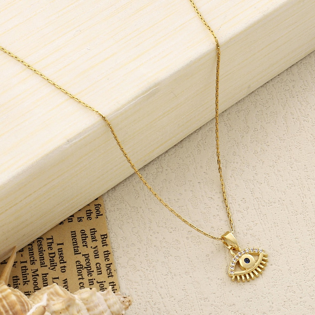Eye On You Gold Necklace