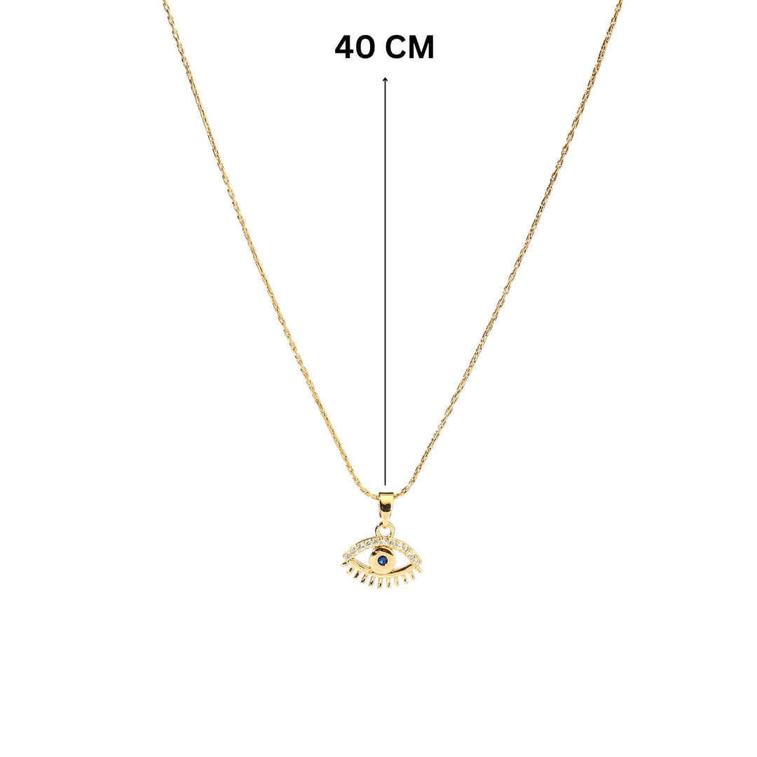 Eye On You Gold Necklace