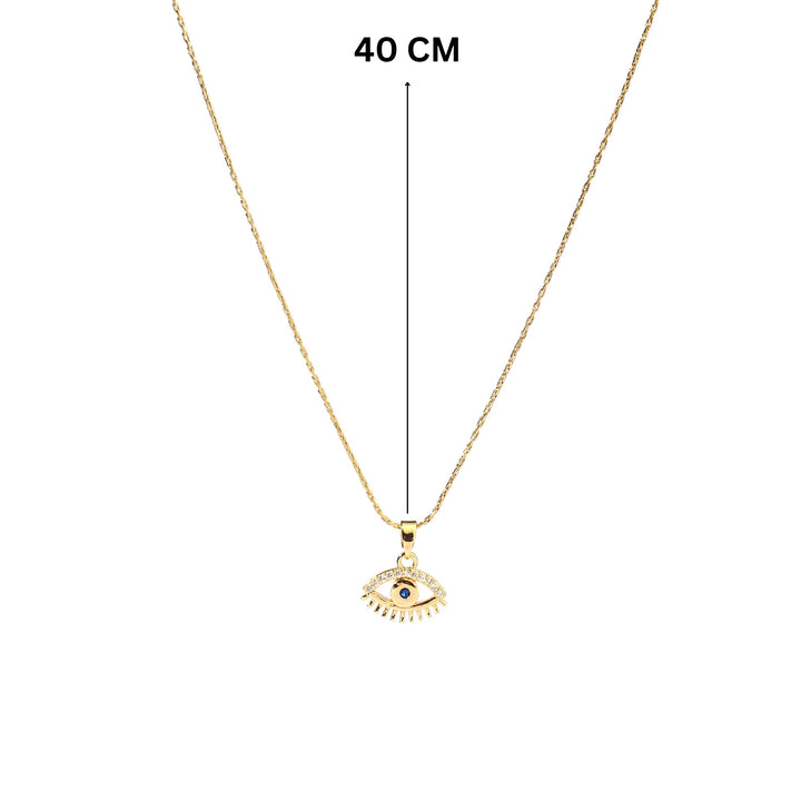 Eye On You Gold Necklace