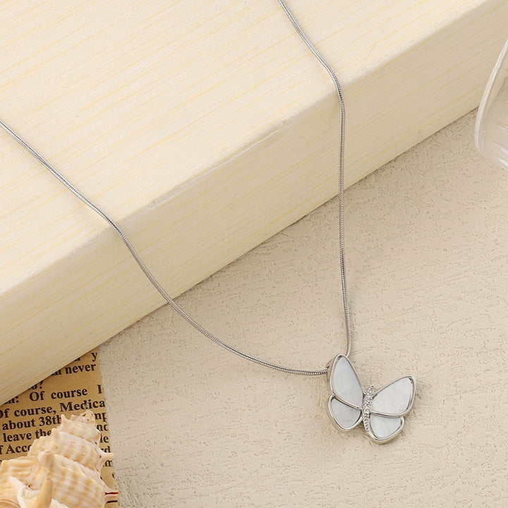 Wing It Silver Necklace - Salty Accessories