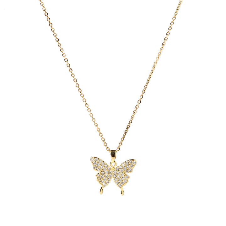 Eirene Butterfly Gold Necklace - Salty Accessories