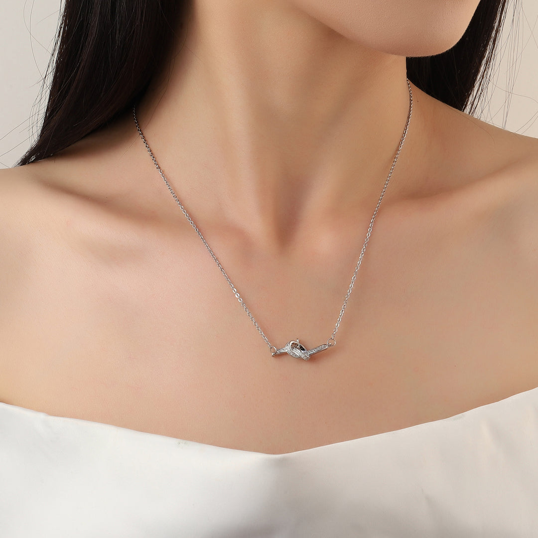 Mini Serpent Silver Necklace - Salty Accessories