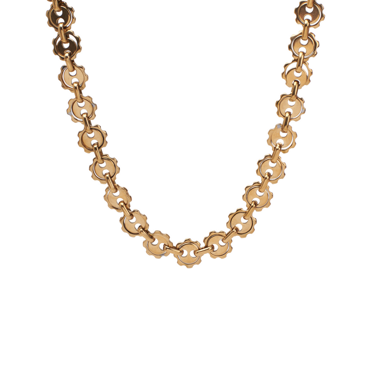 Celestial Chain Gold Necklace