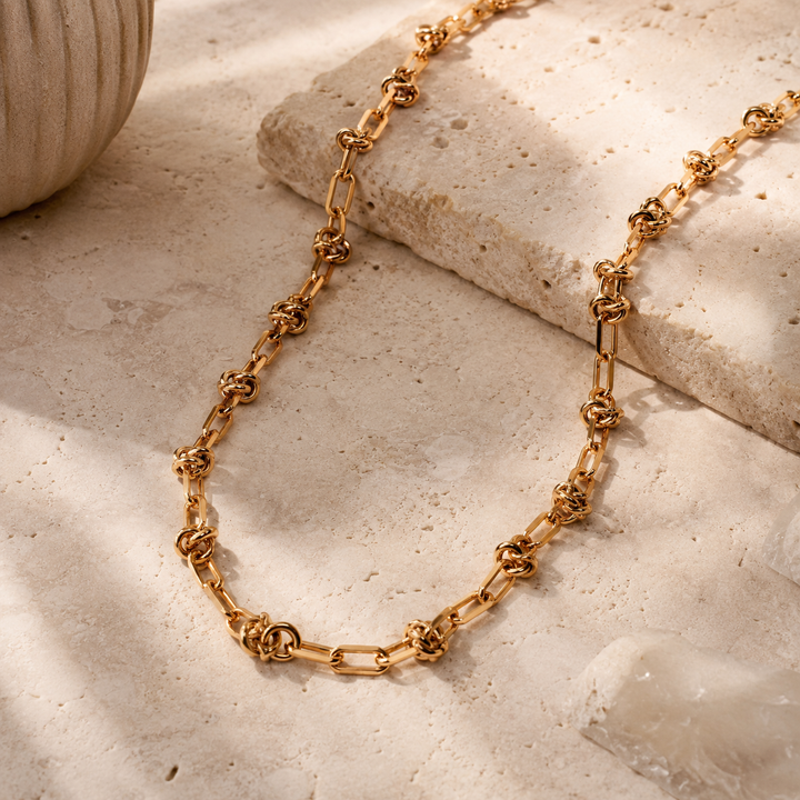 Twist of Fate Gold Necklace