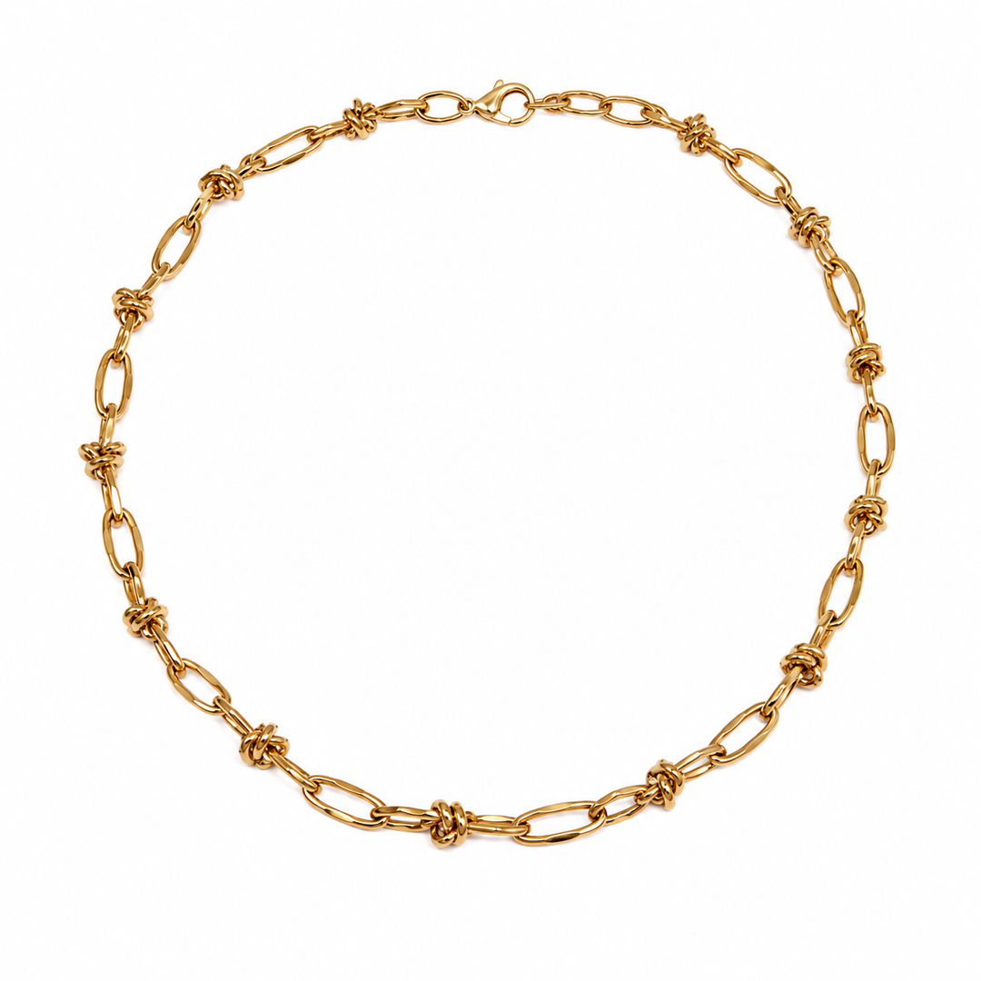 Twist of Fate Gold Necklace