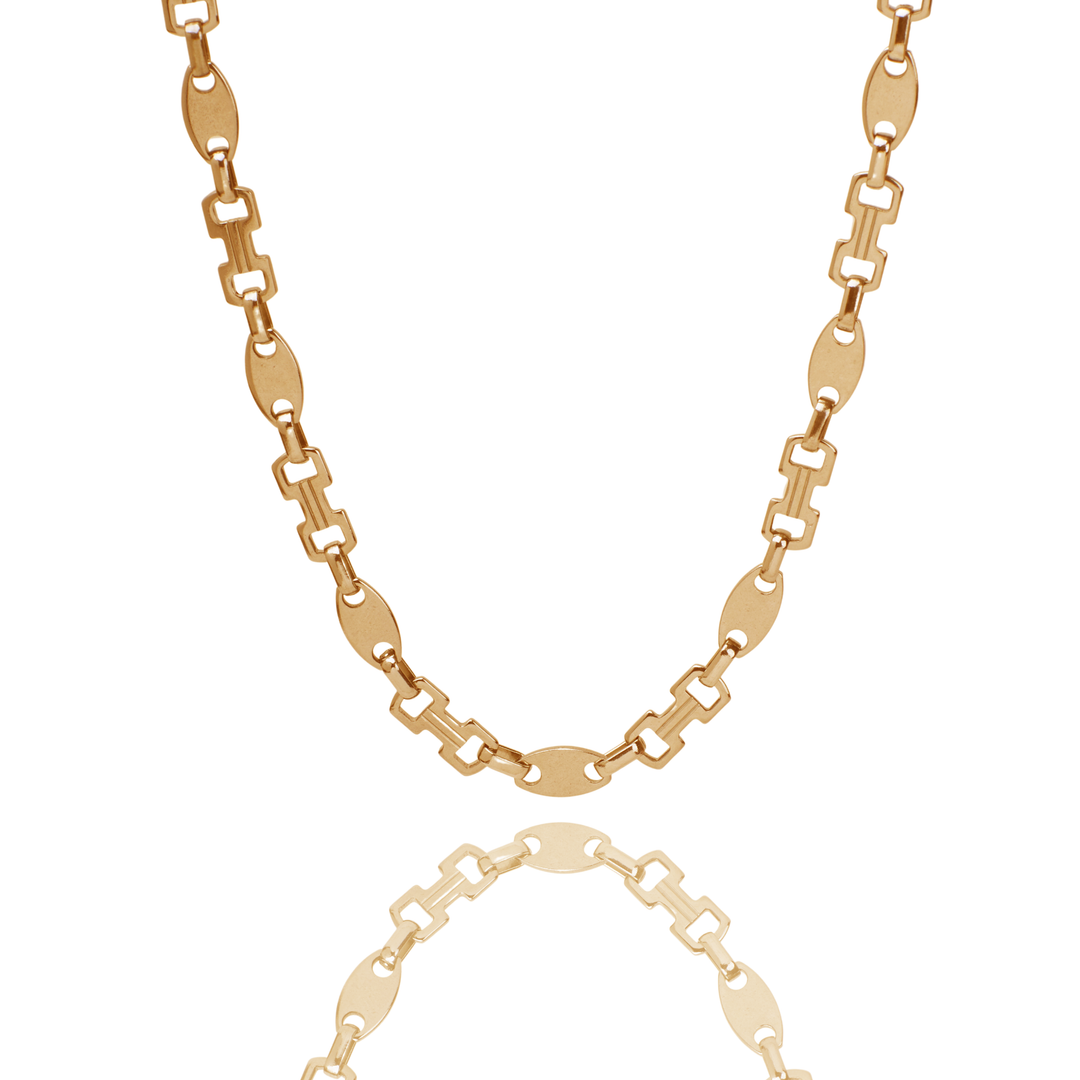 Minimalist Chain Gold Necklace - Salty Accessories