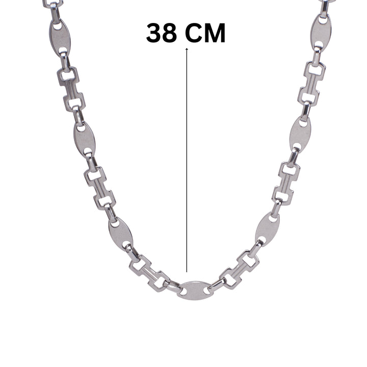 Minimalist Chain Silver Necklace