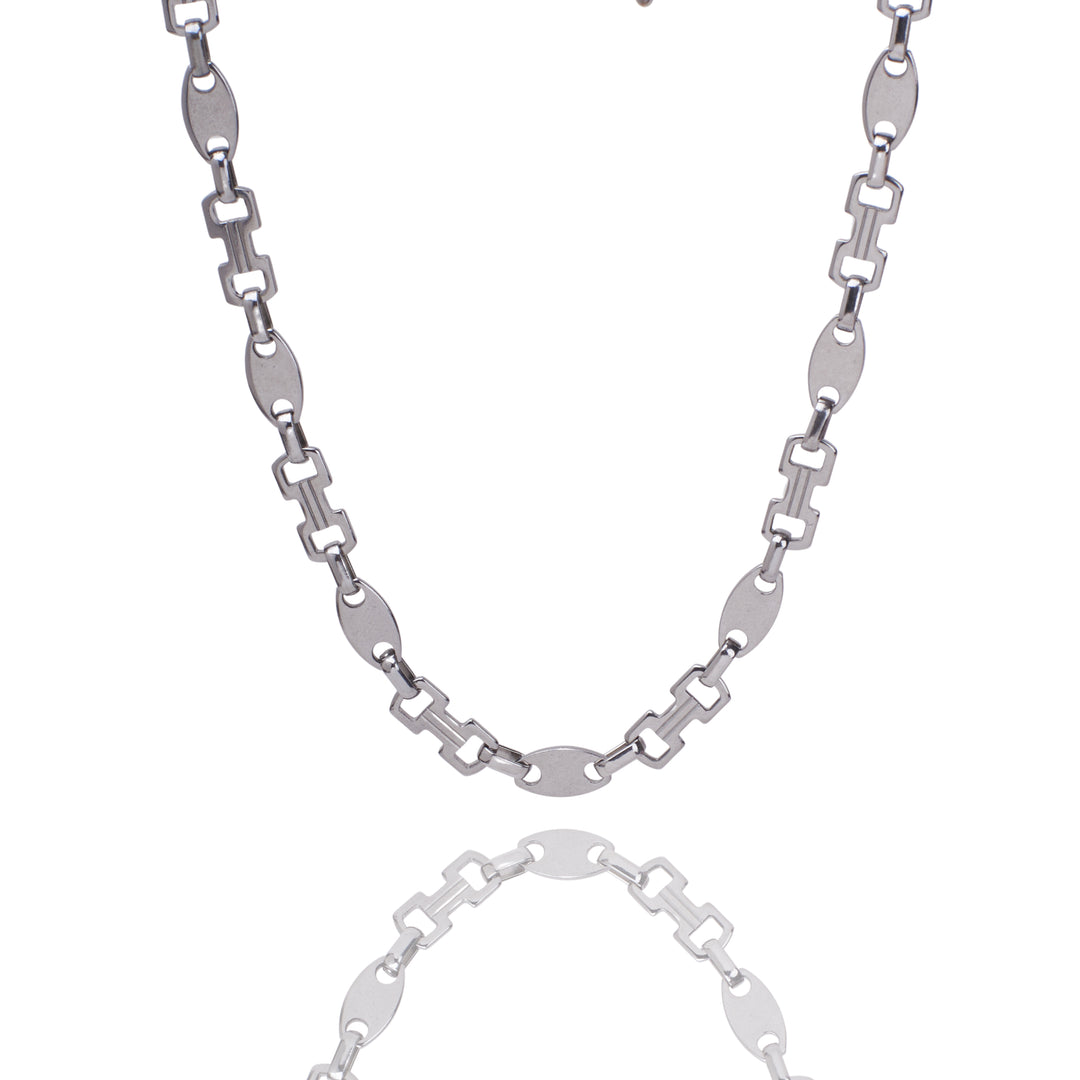 Minimalist Chain Silver Necklace