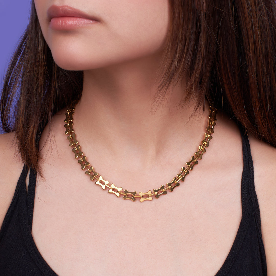 Dainty Chain Gold Necklace