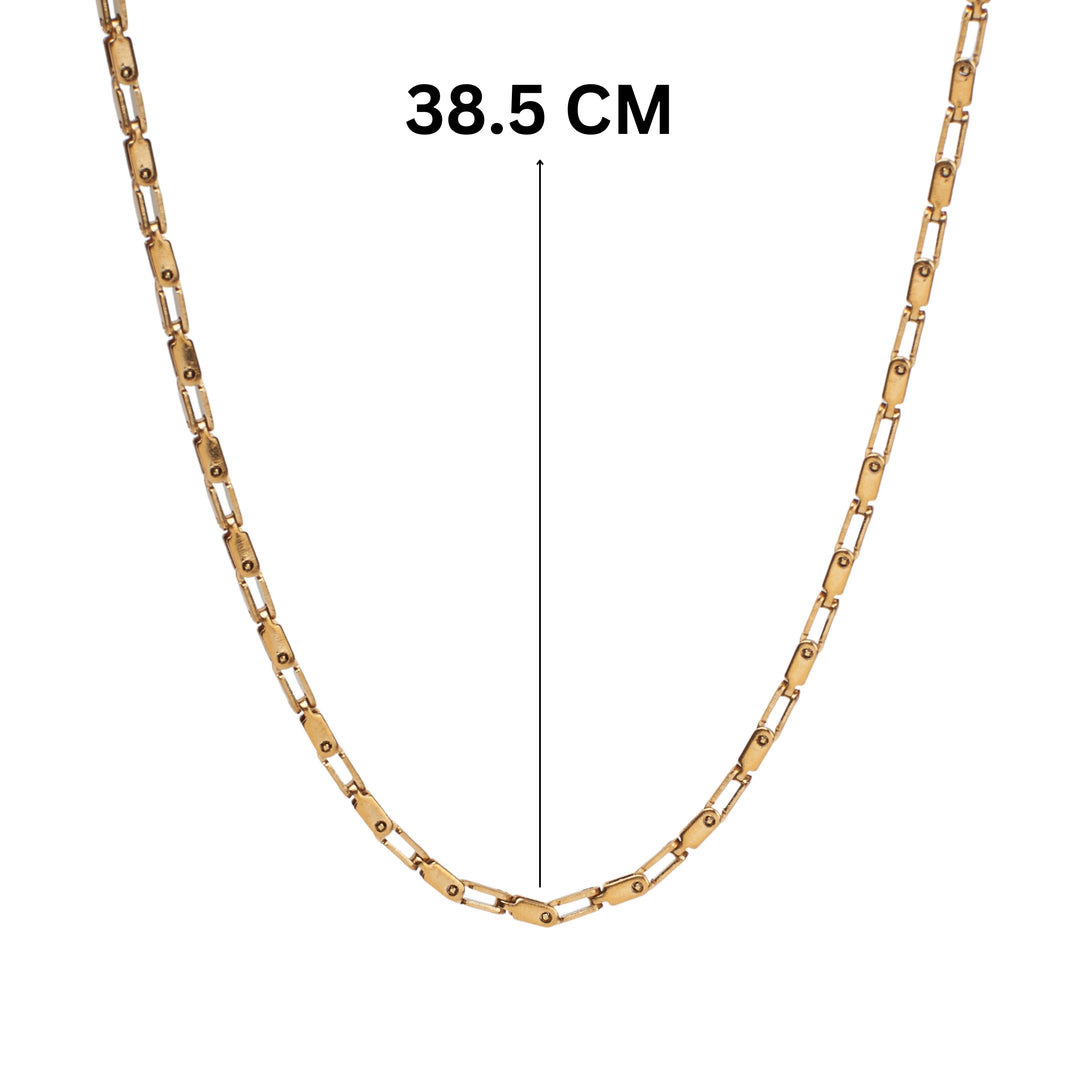 Layered Chain Gold Necklace