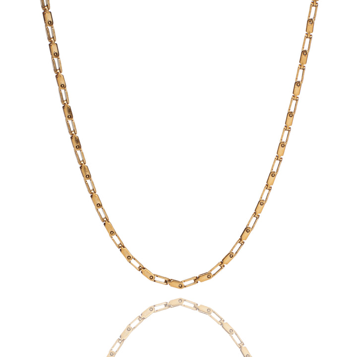 Layered Chain Gold Necklace - Salty Accessories