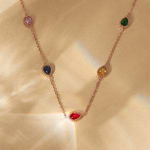 Serenity Multi Stone Necklace - Salty Accessories