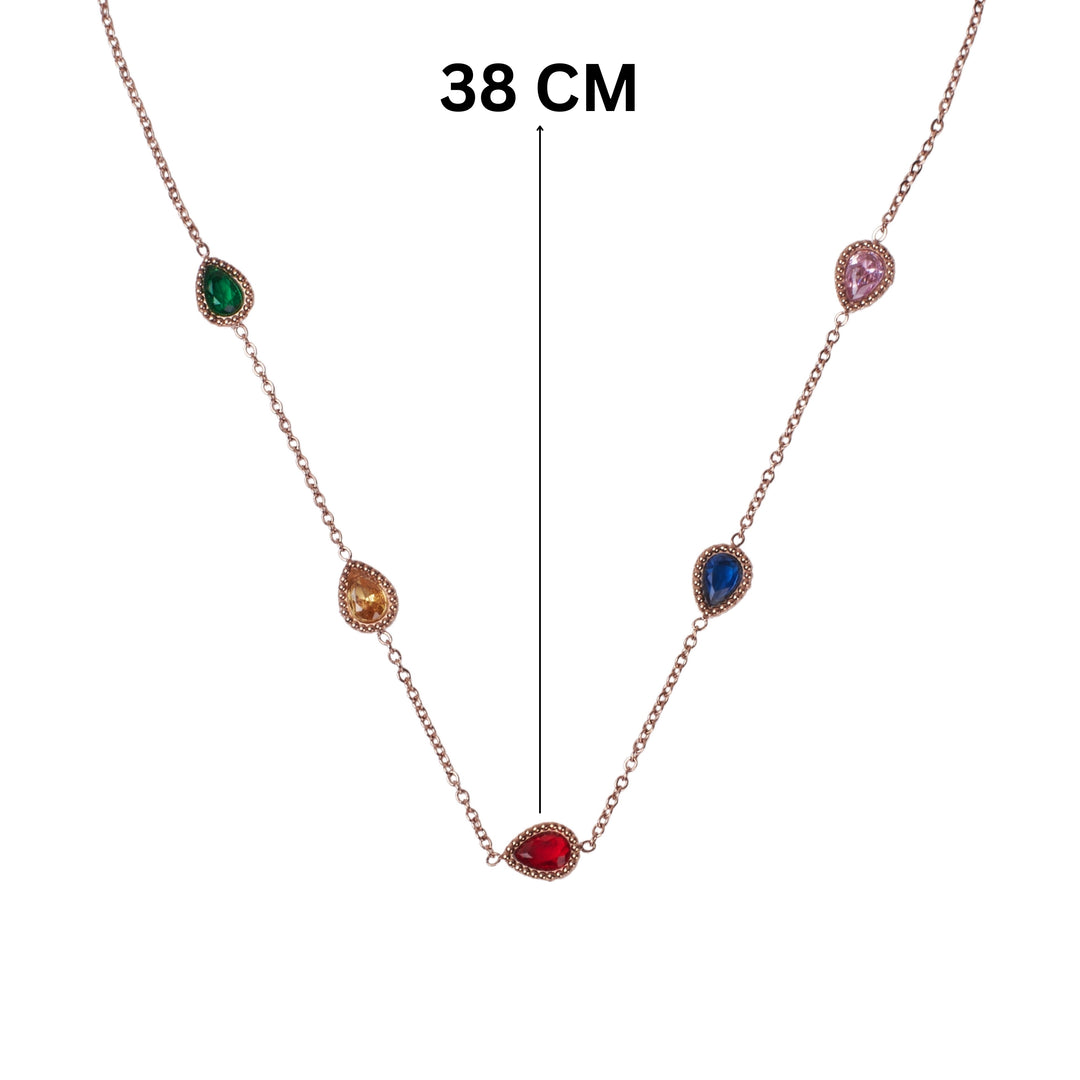 Serenity Multi Stone Necklace