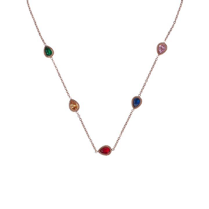 Serenity Multi Stone Necklace - Salty Accessories