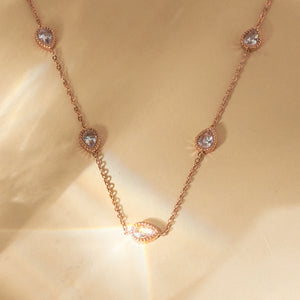 Serenity White Stone Necklace