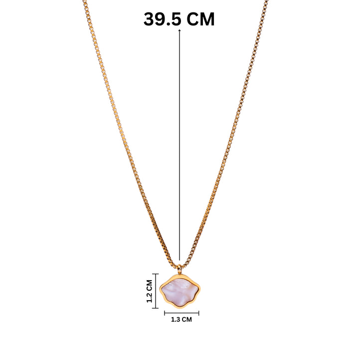 Moonstone Radiance Gold Necklace