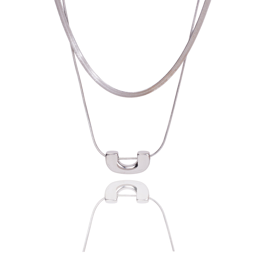 Arcadian Charm Silver Necklace - Salty Accessories