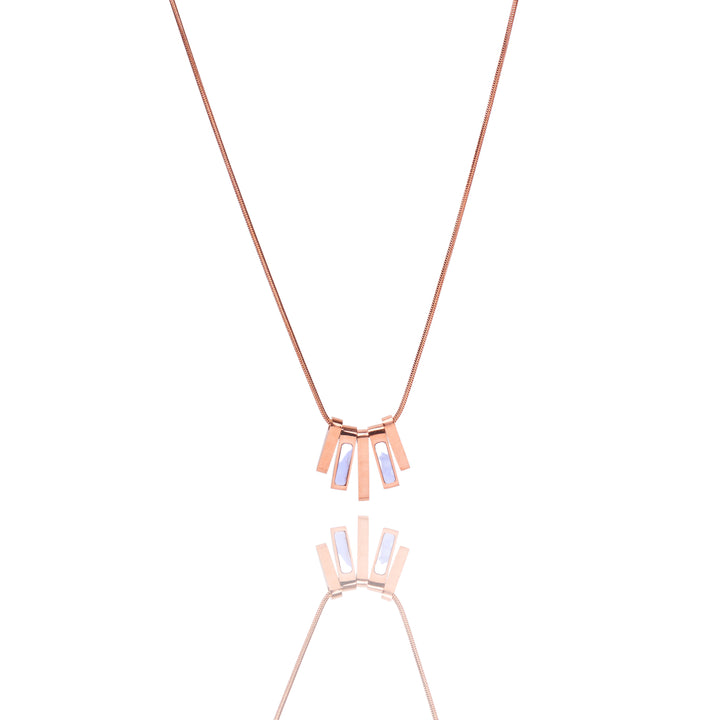 Graceful Arch Rosegold Necklace