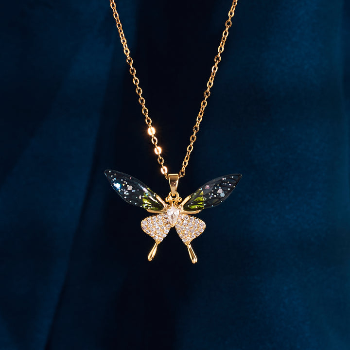 Butterfly Bliss  Gold Necklace - Salty Accessories