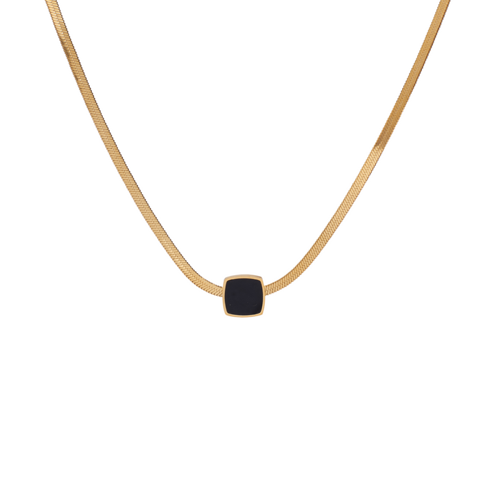 Dark Enigma Gold Necklace