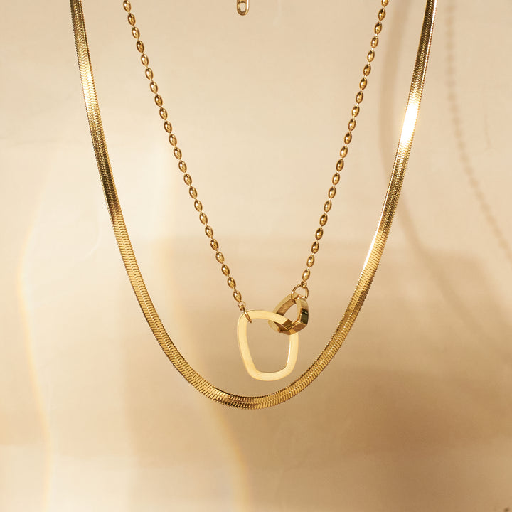 Classic Beauty Gold Necklace - Salty Accessories