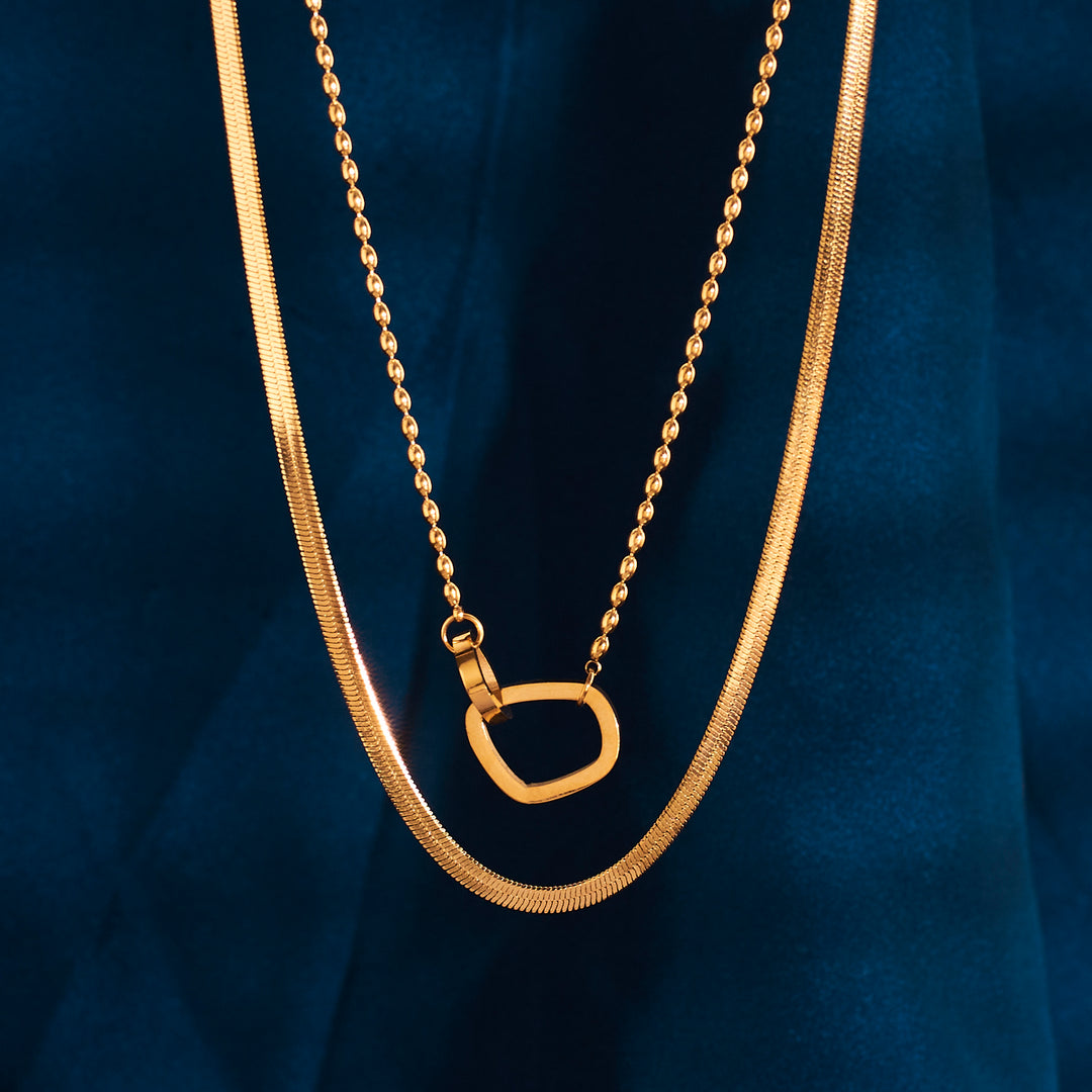 Classic Beauty Gold Necklace - Salty Accessories