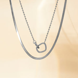Classic Beauty Silver Necklace - Salty Accessories