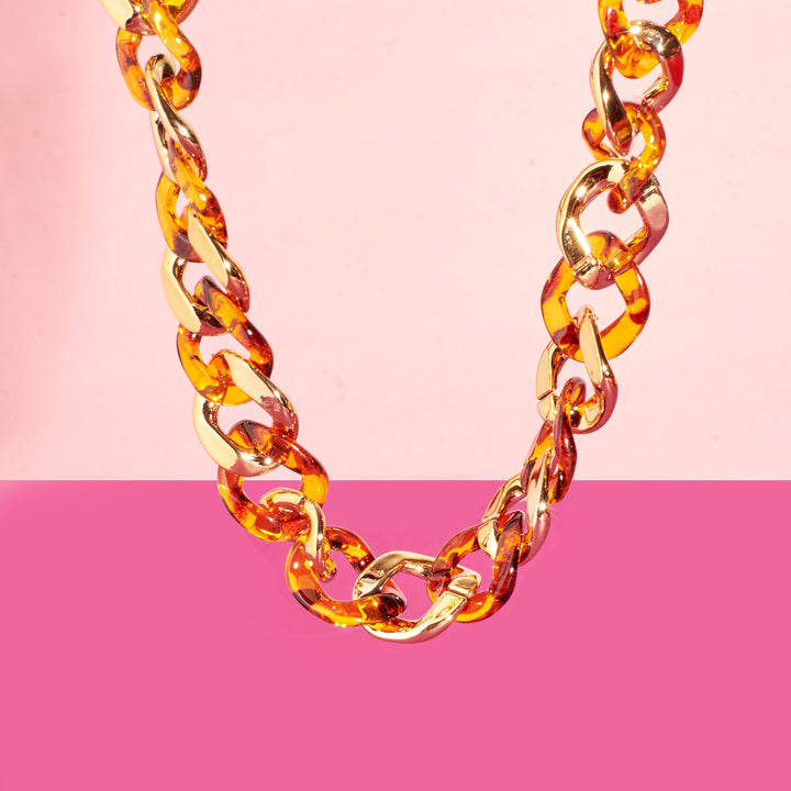 Modern Gold Design Necklace - Salty Accessories