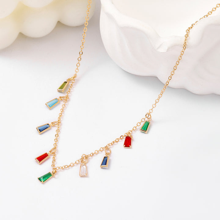 Gleam Tassel Necklace