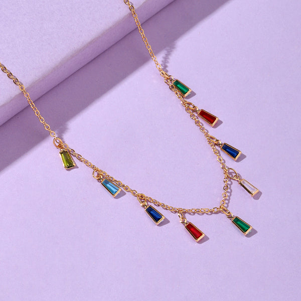 Gleam Tassel Necklace