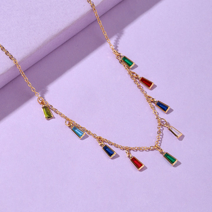 Gleam Tassel Necklace